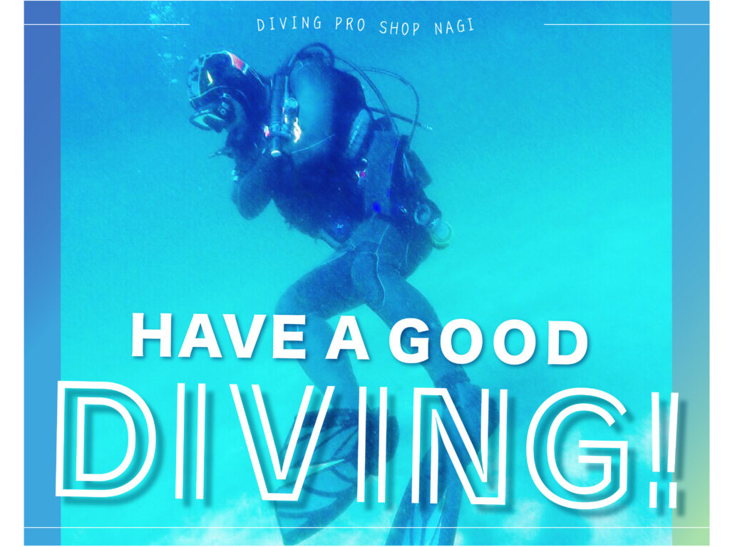 have a good diving!