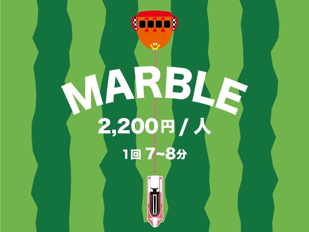 海の上のコースターで遊ぼう!!